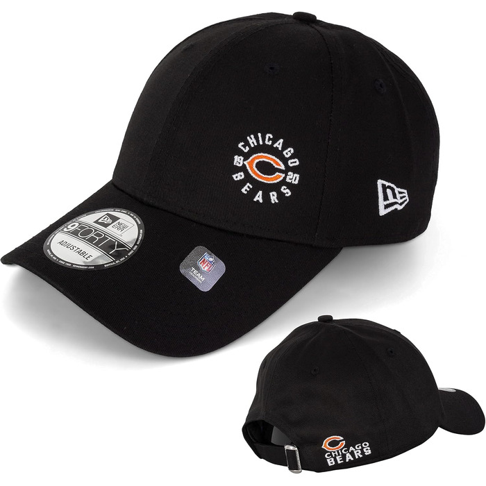 Кепка New Era NFL/MLB/NBA Flawless - Бейсболка з логотипом команди - Аксесуар - Лімітована серія, універсальний розмір (Chicago Bears)