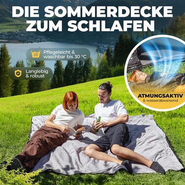 Спальний мішок ACTIVE SPARK Winter - Summer, водовідштовхуючий та дихаючий, з кишенею для грілки, для кемпінгу та гірських походів (Чорний / Оранжевий)