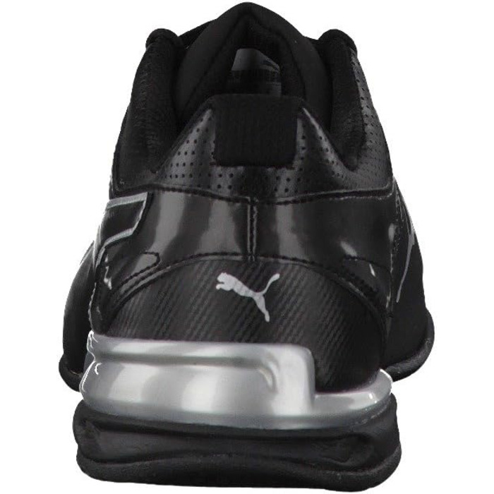 Кросівки для бігу PUMA Tazon 6, чорно-срібні, 40.5 EU