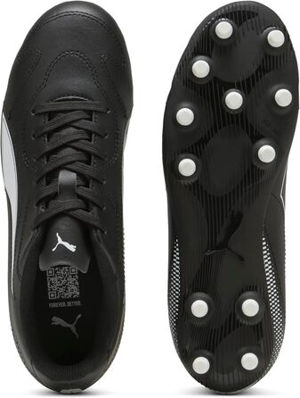 Дитячі футбольні бутси PUMA Vitoria II FG/AG Jr - біло-червоні (35 EU)