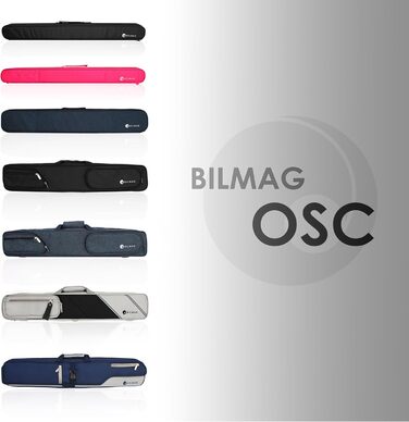 Чохол для бильярдного кия OSC III, 82 см, 3/4, блакитний (Pool)