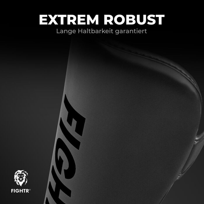 FIGHTR® Захист гомілки з ідеальною посадкою та товстою підкладкою для кікбоксингу, ММА, муай-тай та інших єдиноборств
