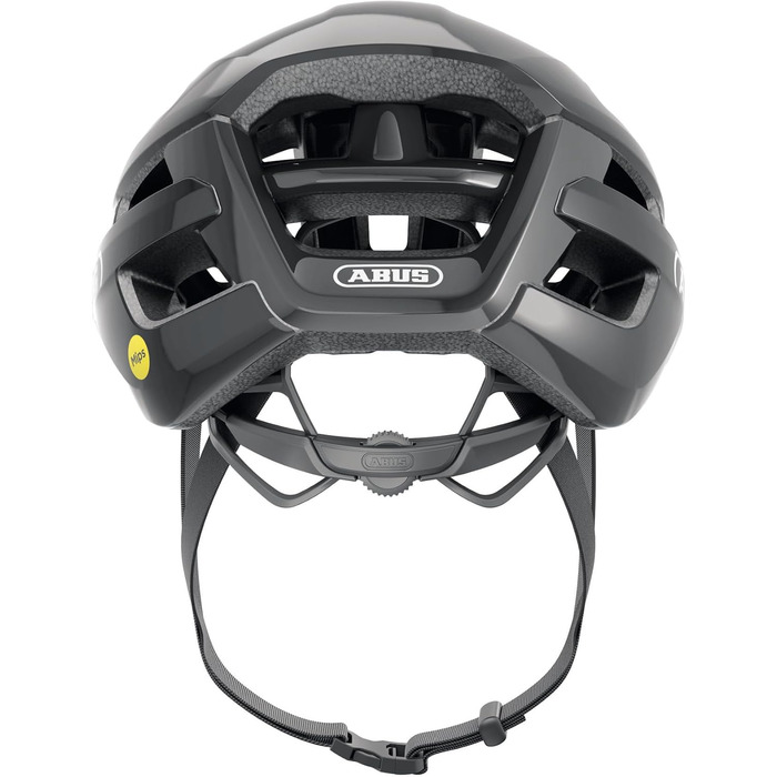 ABUS PowerDome MIPS шолом для велосипеда - легкий шолом з вентиляцією та захистом від ударів, Made in Italy, для жінок та чоловіків, білий (глянцевий білий)