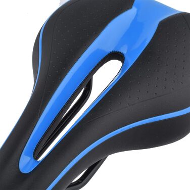 Сідло для гірського велосипеда Robuster, чорно-синій