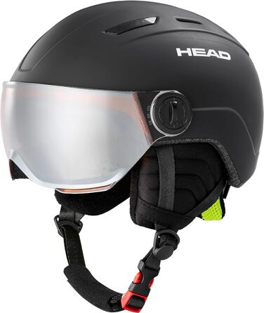 Гірськолижний шолом HEAD Mojo/Maja для підлітків, унісекс, розмір XS-S, чорний