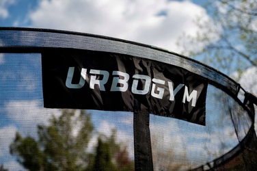 Дитячий садовий батут 312 см з внутрішньою захисною сіткою