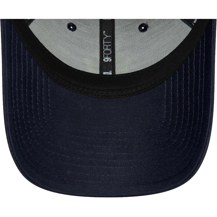 Кепка New Era New York Yankees MLB League Essential 9Forty Чорно-червона, Регульований розмір