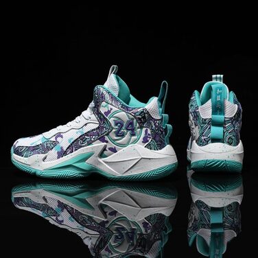 Баскетбольні кросівки для чоловіків та жінок, спортивні, для ходьби, легкі, снікерси, неслизькі, зносостійкі, розміри 36-45 EU, білі, зелені