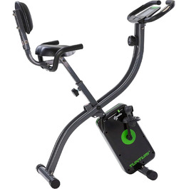 Велотренажер складаний Tunturi Cardio Fit B25 X з спинкою, тримачем для планшета та LCD-екраном, чорний