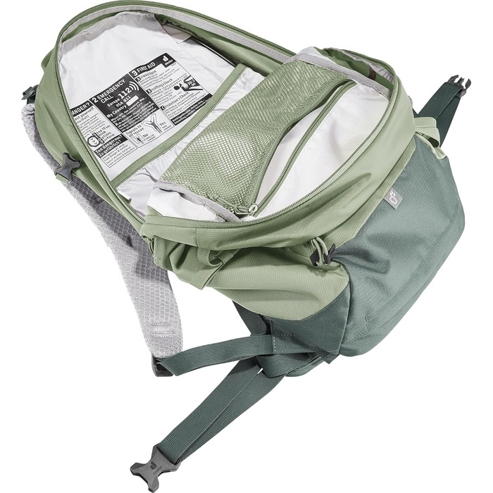 Рюкзак для хайкінгу та альпінізму deuter Trail 25, зелений