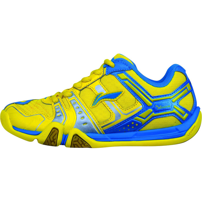 Дитячі кросівки для бадмінтону LI-NING 'Family' - жовті, 34 1/3 EU