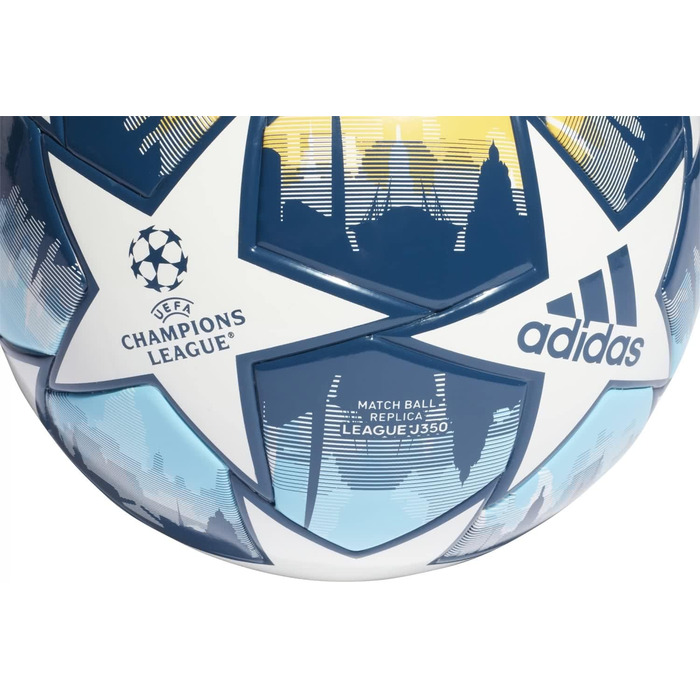 Футбольний м'яч adidas UCL LGE J350, універсальний, розмір 5, офіційний дизайн Ліги чемпіонів
