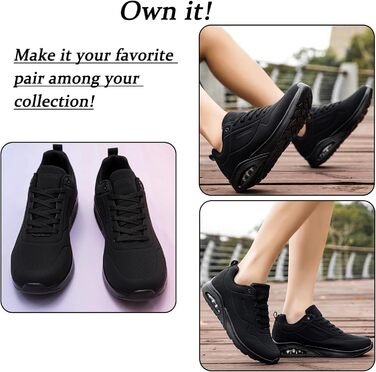 Кросівки для чоловіків Situkeke: бігові, для занять спортом, тренувань, прогулянок, фітнесу, тенісу, чорні, 45 EU