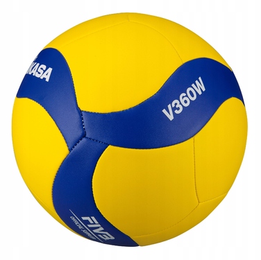 Волейбольний м'яч Mikasa V360W 5 жовто-синій