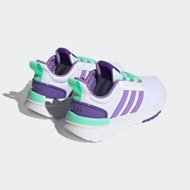 Кросівки для бігу Adidas Fortarun Unisex (36 EU, White Violet Fusion Pulse Mint)
