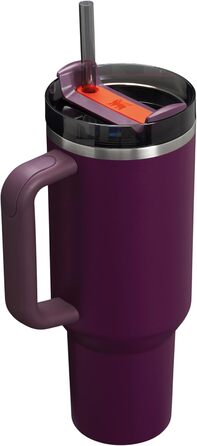Термочашка Stanley Quencher H2.0 Flowstate з трубочкою 1.2 л, нержавіюча сталь, термокружка, зберігає холод до 48 годин, без BPA, для води та напоїв, підходить для миття в посудомийній машині