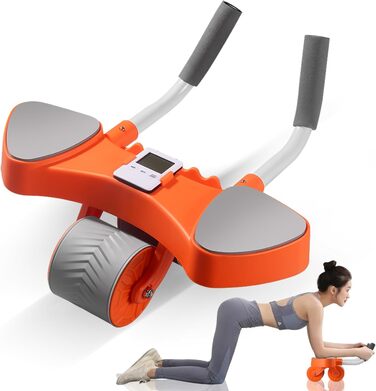 Ролер для пресу HALOFIT - ергономічний тренажер для всього тіла | Ролик для пресу з пружиною | Колесо для пресу | Ролер для пресу HALOFIT | Тренажер для кора