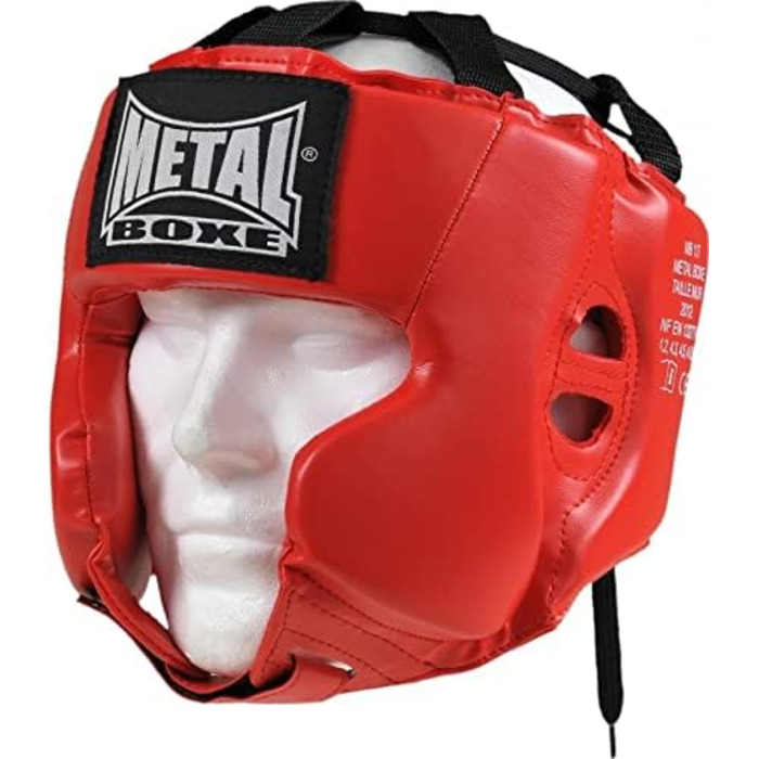 Захисний шолом METAL BOXE MB117 для боксу та єдиноборств
