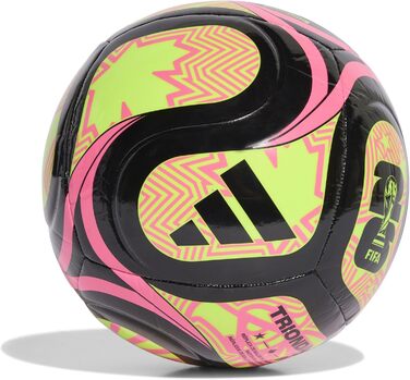 Футбольний м'яч adidas World Cup 26 Trionda Club (Чоловічий/Унісекс) Чорний/Синій/Рожевий