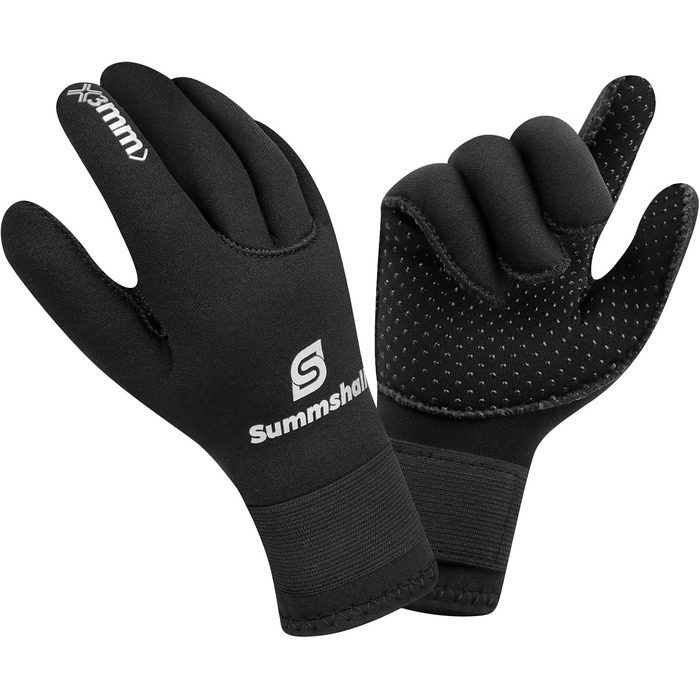 Рукавички для дайвінгу Neopren від Sushall, чорні, XL - для дайвінгу, серфінгу, снорклінгу