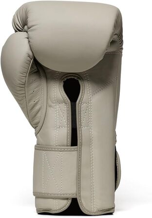 Боксерські рукавички Flow Challenge з натуральної шкіри для спарингу та тренувань, Муай Тай, кікбоксинг, ММА, бойові мистецтва, чоловічі та жіночі (Сірий, 14 oz)