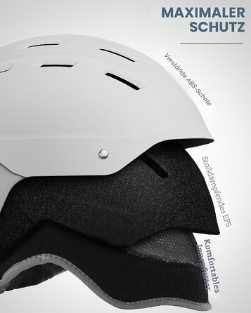 Унісекс шолом для гірських лиж та сноуборду OutdoorMaster Kelvin II з системою вентиляції, для чоловіків, жінок та підлітків