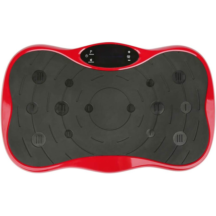 3D вібраційна платформа з 2 еспандерами, 5 режимів, 95 рівнів, LCD-дисплей, до 120 кг, фітнес-тренажер для дому
