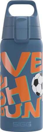 Дитяча ізольована пляшка для напоїв SIGG Shield Therm ONE 0,5 л, підходить для газованих напоїв, не протікає, легка, BPA-free, дизайн 5 Ballgame