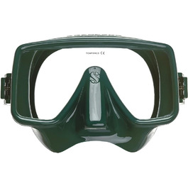Маска для дайвінгу ScubaPro безрамкова, зелена (Army Green)