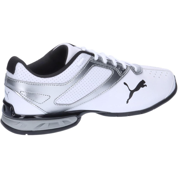 Кросівки жіночі PUMA Tazon 6 для тренувань, 42.5 EU, білий, сріблястий, чорний