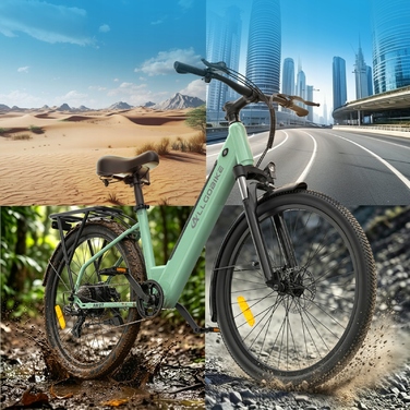 Унісекс електровелосипед ALLGOBIKE AM27: 250W, 15Ah, запас ходу 100км, колеса 27.5