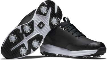 Жіноче golf-взуття FootJoy Tour Rival, розмір 39 EU, широка колодка, чорний колір