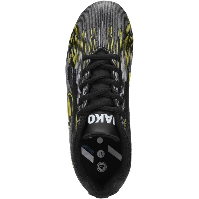 Дитячі футбольні кросівки Jako J-SFG Stepover, 40 EU, чорний/неоновий жовтий