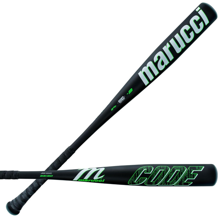 Бейсбольна бита Marucci Code для хлопчиків, 31' / 23 oz (Чорний)