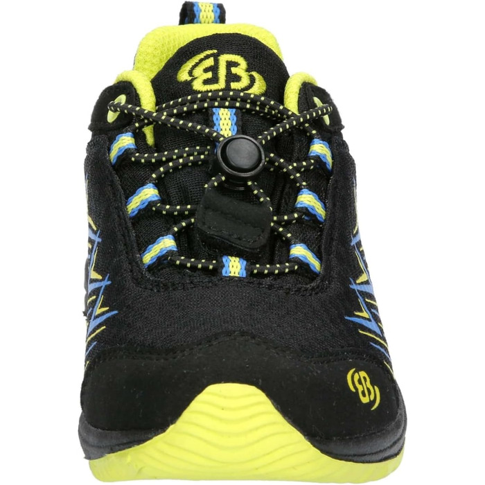 Дитячі кросівки для бігу Brütting Chesna Low, 32 EU, чорний, синій, лимонний