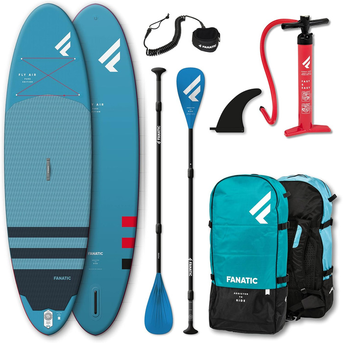 Надувна SUP-дошка FANATIC Fly Air з веслом і насосом