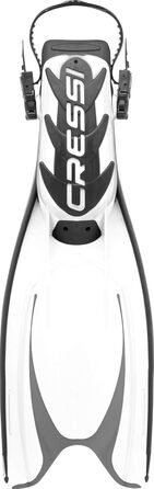 Ласти Cressi Frog Plus для дорослих XS/S (36-39), чорні/білі