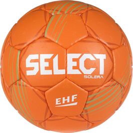 М'яч для гандболу Select Solera v24, розмір 2, помаранчево-зелений