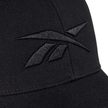 Кепка-бейсболка Reebok унісекс, чорна, один розмір