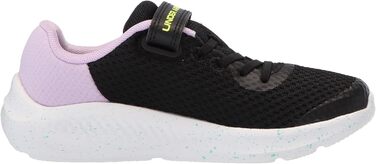 Дитячі кросівки Under Armour Pursuit 3 AC для дівчаток, чорно-фіолетові, жовті, з технологією Visual Cushioning