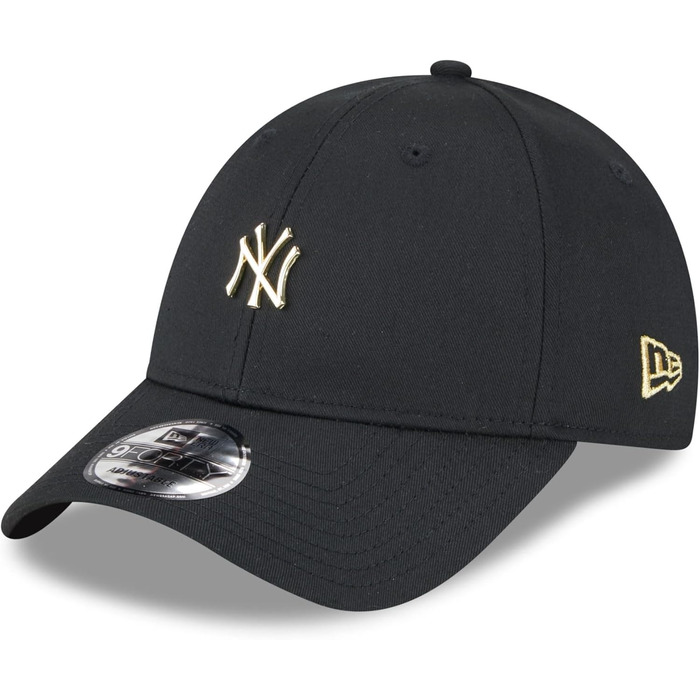 Кепка New Era New York Yankees MLB Pin Metallic Black Gold 9Forty Adjustable Cap, Розмір універсальний