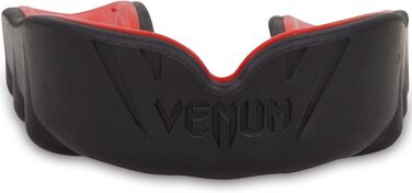 Захист для бойових мистецтв Venum Adult Deep Guard - Чорний/Червоний, Розмір L (з захистом для зубів)