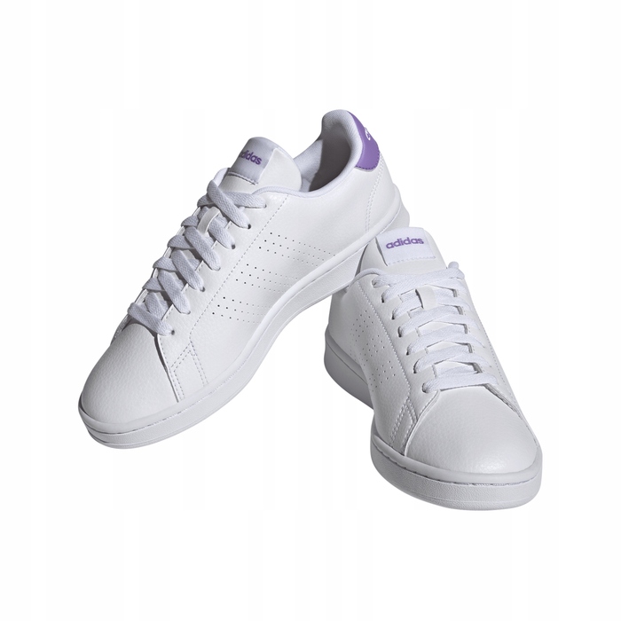 Жіночі кросівки adidas Advantage Cloudfoam, шкіра, білі, lifestyle, р. 38