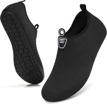 Шкарпетки для плавання та водних видів спорту Sixspace: чоловічі та жіночі, швидковисихаючі, з неопрену, розмір 34-47, чорний