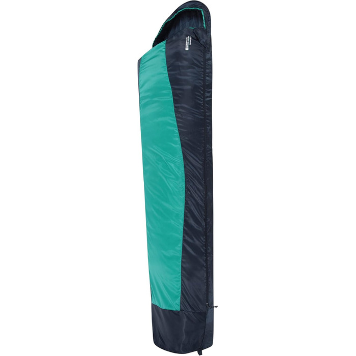 Сплячий мішок Mountain Warehouse Traveller 50 - блакитно-зелений, 220 x 80 x 50 см