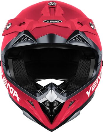 Мотошолом повнолицевий Yema YM-915 для даунхілу, ендуро, квадроциклів, MTB, BMX, сертифікат ECE, для дорослих, унісекс, розмір S, QR