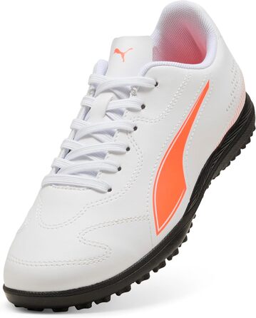 Дитячі футбольні бутси PUMA Vitoria II TT Jr - біло-червоні, 34 EU