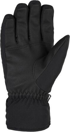 Лижні рукавички Ziener Garwen GTX, водонепроникні, дихаючі, чорні, Gore-Tex, розмір 9.5