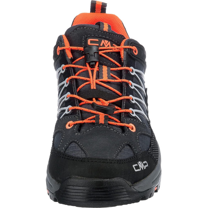 CMP Rigel Low Trekking Wp Черевики для трекінгу, Antracite-Flash Orange, 36 EU, 3Q54554