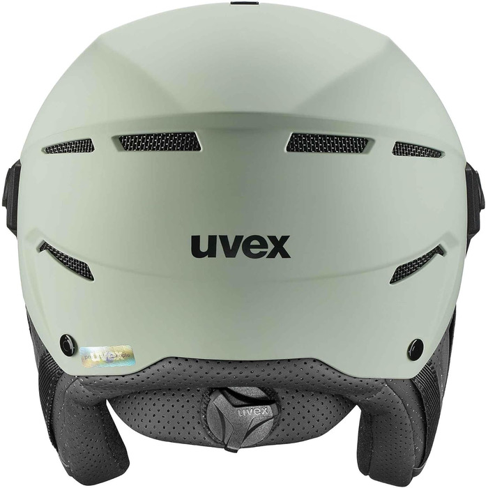 Шолом гірськолижний uvex instinct visor з візором - для жінок та чоловіків - регульований розмір Oxid Green Matt 53-56 см